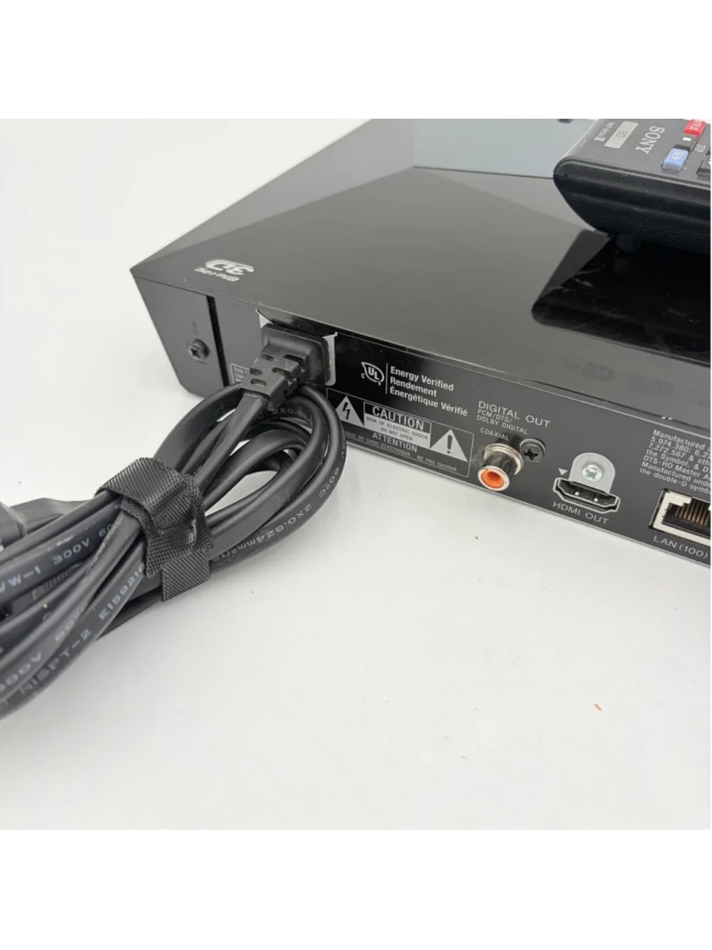 Sony BDP-S5100 3D Smart BluRay DVD Player with Remote Tested Working